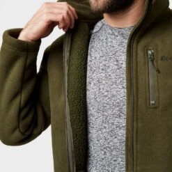 Men's Borg Fleece Jacket -Clothing Store go 027143 f