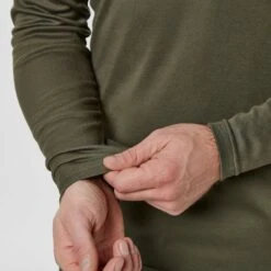 Men's Long-sleeve Thermal Crew Neck Top -Clothing Store go 083773 d