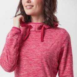 Women's Marl Fleece Hoodie -Clothing Store go 095128 d