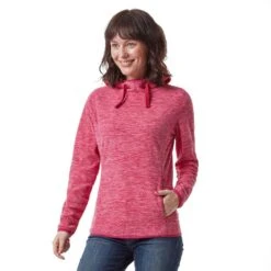 Women's Marl Fleece Hoodie -Clothing Store go 095128 z