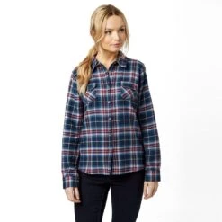 Women’s Check Flannel Shirt -Clothing Store go 208621 z