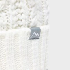 Women's Daisy Cable Knit Bobble Hat -Clothing Store go 210117 c