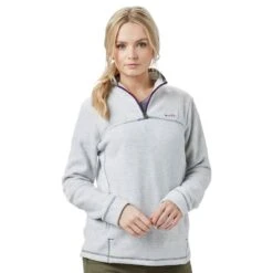 Chrystal 1/4 Zip Lightweight Microfleece -Clothing Store go 262502 z