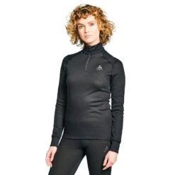 Odlo Women's Eco Act Warm Half-zip Top -Clothing Store go 376696 z