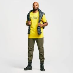 Rab Men’s Stance Logo Short Sleeve T-Shirt -Clothing Store go 381818 c