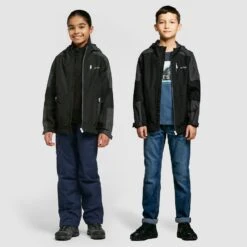Regatta Childs Calderdale II Jacket Black/Seal Grey -Clothing Store go 416667 c