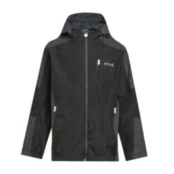 Regatta Childs Calderdale II Jacket Black/Seal Grey -Clothing Store go 416667 u
