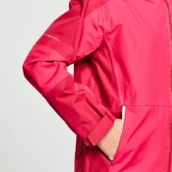 Regatta Childs Calderdale II Waterproof Jacket Pink Fusion -Clothing Store go 416672 f