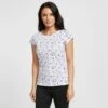 Women’s Ditsy Print Short Sleeved Tee -Clothing Store go 419120 a