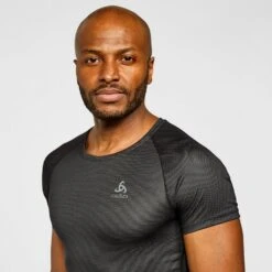 Odlo Men's Active F-Dry Light Eco Short Sleeve BaseLayer Top -Clothing Store go 444490 d