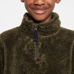 Kids’ Bobbly Half-Zip Fleece 12 Kids’ Bobbly Half-Zip Fleece -Clothing Store go 472310 d