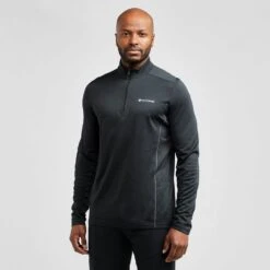 Montane Men’s Dart Zip Neck Long Sleeve T-Shirt