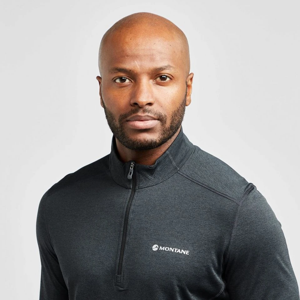 Montane Men’s Dart Zip Neck Long Sleeve T-Shirt 6 Montane Men’s Dart Zip Neck Long Sleeve T-Shirt - Image 4