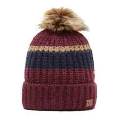 Women's Stripe Beanie -Clothing Store go 496014 z