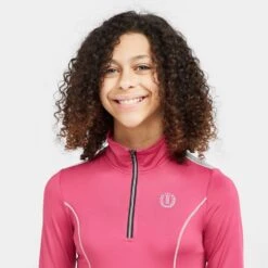 Kids’ Riding Sporty Star Half Zip Tech Top -Clothing Store go 526565 d