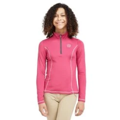 Kids’ Riding Sporty Star Half Zip Tech Top -Clothing Store go 526565 z
