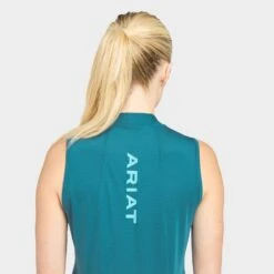 Ariat Women’s Hailey 1/4 Zip Sleeveless Top -Clothing Store go 574075 e
