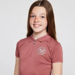 Childs Parsons Tech Polo Shirt Dusky Pink -Clothing Store go 575431 d