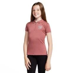 Childs Parsons Tech Polo Shirt Dusky Pink -Clothing Store go 575431 z