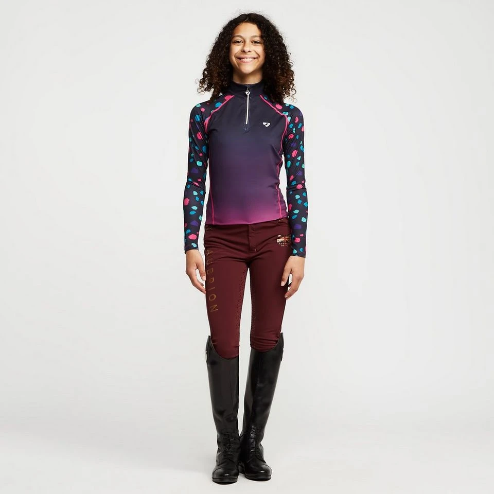 Childs Team Breeches Burgundy 5 Childs Team Breeches Burgundy - Image 3