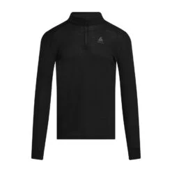 Odlo Men's Eco Active Warm Long Sleeve Half Zip Baselayer Top -Clothing Store go 576352 u