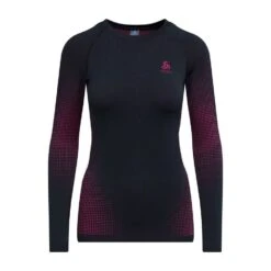 Odlo Women’s Performance Warm Eco Crew Neck Baselayer Top -Clothing Store go 576359 u