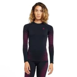 Odlo Women’s Performance Warm Eco Crew Neck Baselayer Top -Clothing Store go 576359 z