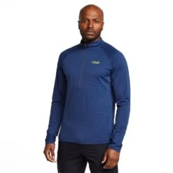Rab Men’s Sonic Long Sleeve Zip -Clothing Store go 576393 z