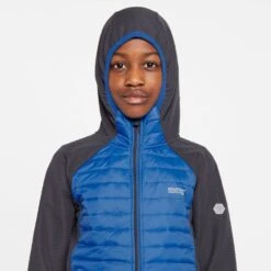 Regatta Childs Kielder Hybird V Jacket Imperial Blue/India Grey -Clothing Store go 577272 f