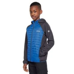 Regatta Childs Kielder Hybird V Jacket Imperial Blue/India Grey -Clothing Store go 577272 z