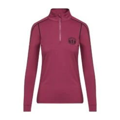 Women’s Long Sleeve Base Layer In Wine -Clothing Store go 600888 u