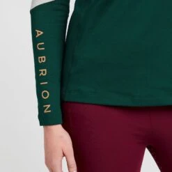 Womens Newbury Long Sleeved Base Layer Dark Green -Clothing Store go 614452 h