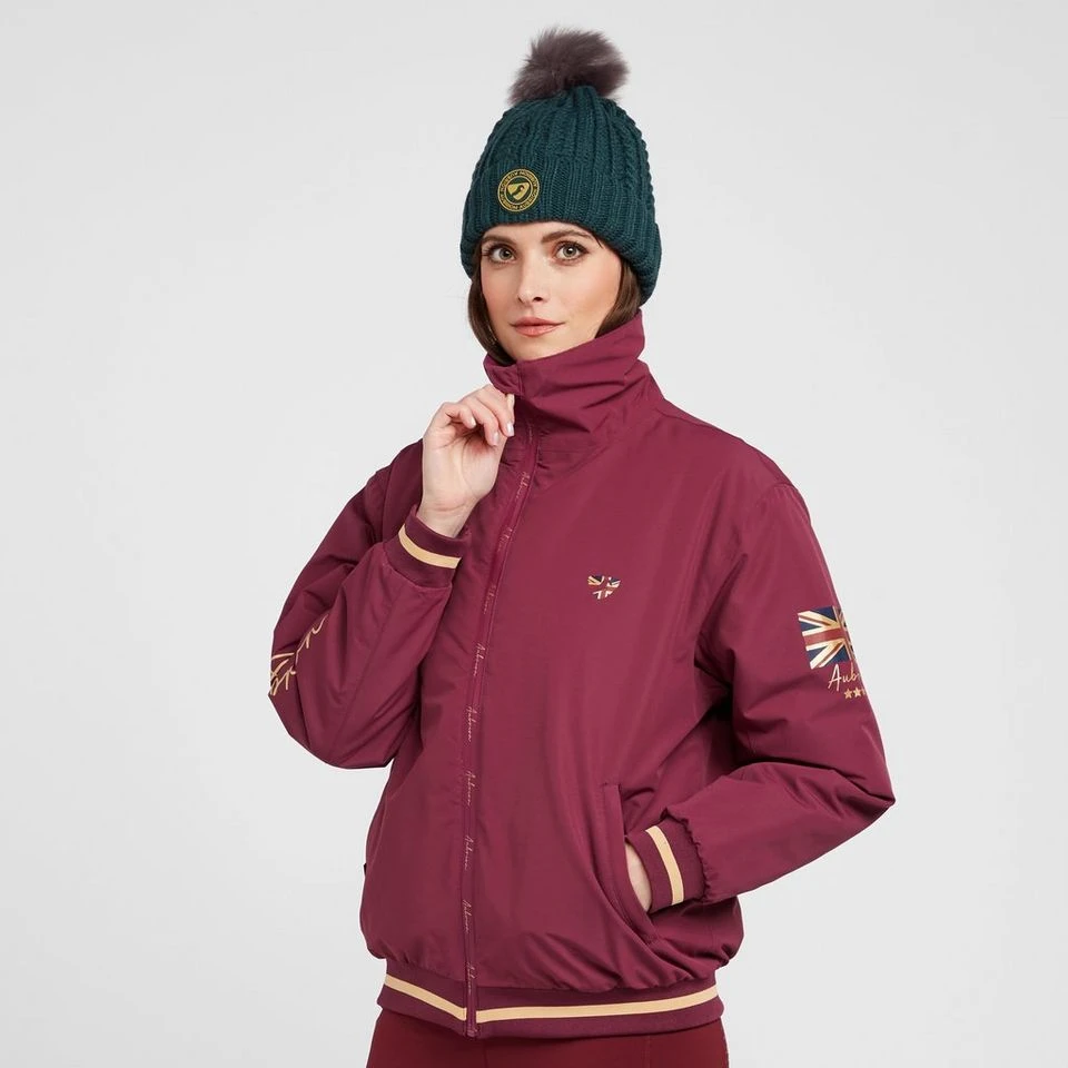 Women's Team Jacket In Mulberry 3 Women's Team Jacket In Mulberry