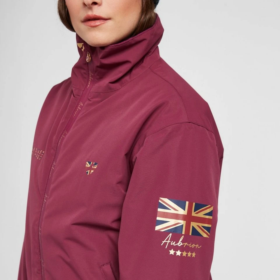 Women's Team Jacket In Mulberry 7 Women's Team Jacket In Mulberry - Image 5