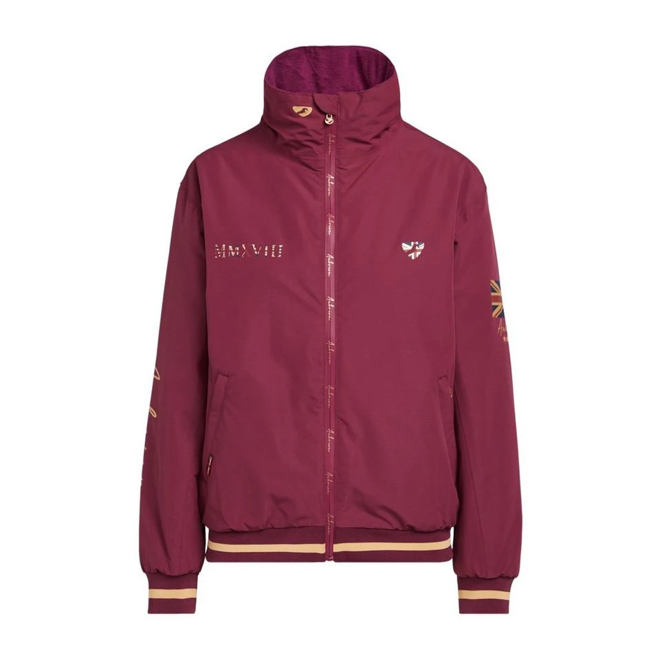 Women's Team Jacket In Mulberry 12 Women's Team Jacket In Mulberry - Image 10