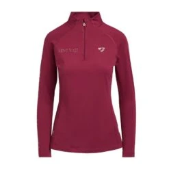 Women's Team Long Sleeve Base Layer In Mulberry -Clothing Store go 614477 u