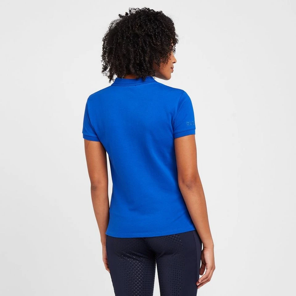 Dublin Womens Lily Cap Sleeve Polo Blue 4 Dublin Womens Lily Cap Sleeve Polo Blue - Image 2