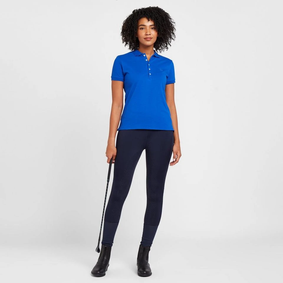 Dublin Womens Lily Cap Sleeve Polo Blue 5 Dublin Womens Lily Cap Sleeve Polo Blue - Image 3