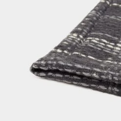 Platinum Womens Woven Scarf Black Chequered -Clothing Store go 618423 c