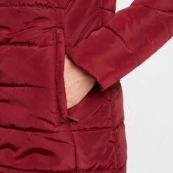 Regatta Womens Pamelina Hooded Parka Jacket Red -Clothing Store go 618882 i