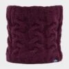 Adults’ Knitted Snood In Wine -Clothing Store go 636513 a