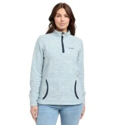 Women’s Nancy Recycled 1/4 Quarter Zip Fleece -Clothing Store go 667596 z