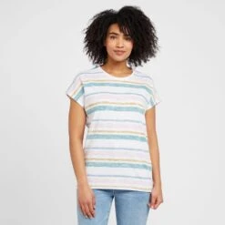 Women’s Sora Organic Stripe T-Shirt