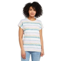 Women’s Sora Organic Stripe T-Shirt -Clothing Store go 667754 z